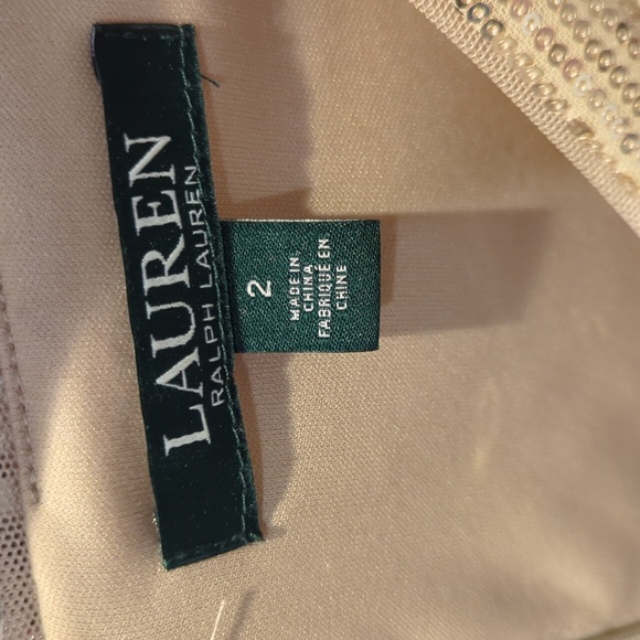 Lauren Ralph Lauren gold dress - Picture 9 of 9